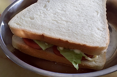 简单易做的三明治早餐