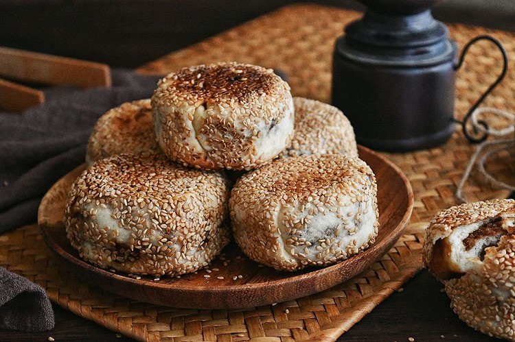 芝麻烧饼的做法
