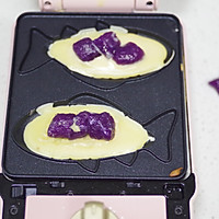 软糯香甜的美味|紫薯芋圆鲷鱼烧的做法图解6