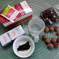 #开启冬日滋补新吃法# 桂圆红枣奶茶的做法图解1