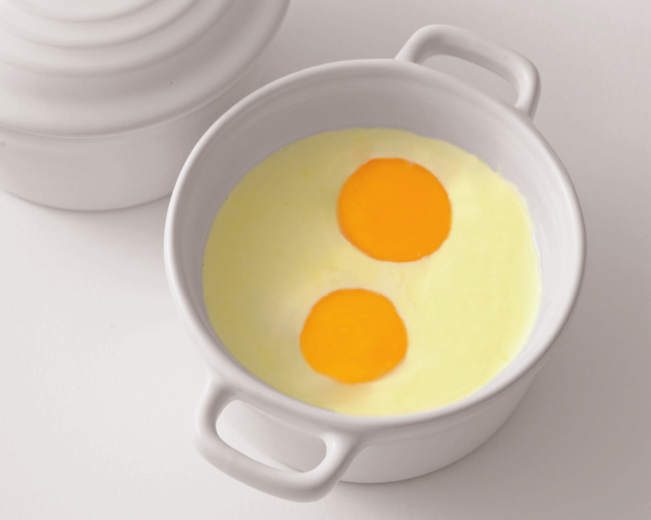 鲜奶油炖蛋的做法