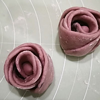 紫薯玫瑰馒头的做法图解11