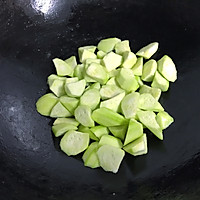 #植物蛋 美味尝鲜记#虾皮鸡蛋丝瓜的做法图解4