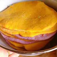 牛奶双色发糕的做法图解6