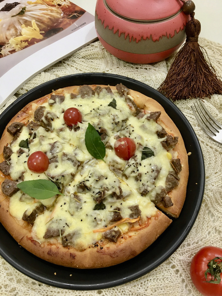 牛肉丸披萨的做法