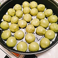 艾草豆沙青团的做法图解13