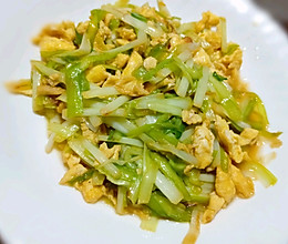 韭菜黄炒蛋的做法