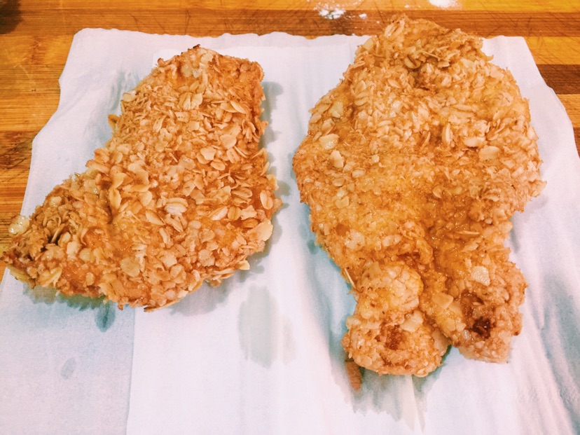 燕麦炸鸡的做法图解13