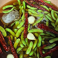 五香卤毛豆的做法图解6