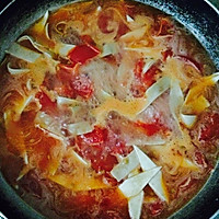 西红柿炝锅汤面的做法图解1