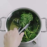 芝麻菠菜的做法图解5
