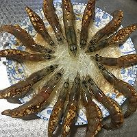 蒜茸粉丝开背虾的做法图解8