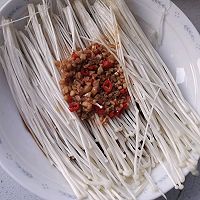 #轻食季怎么吃#蒸蒜蓉金针菇的做法图解6