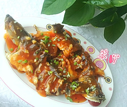 茄汁海鲈鱼的做法