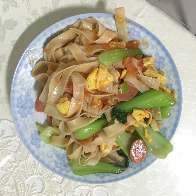 茄汁炒面的做法图解7