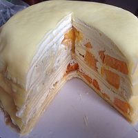 芒果千层蛋糕 6寸的做法图解10