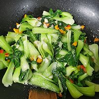 蒜香小油菜#浪漫七夕 共度“食”光#的做法图解6