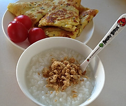 宝贝早餐：蛋奶黑芝麻饼的做法