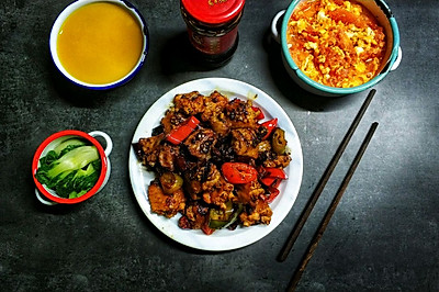 伪辣子鸡翅