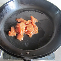 杏鲍菇干子炒肉片的做法图解3