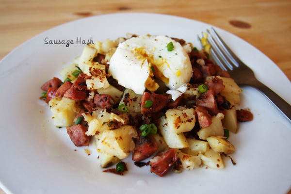 土豆粒煎香肠【美式经典早餐】Sausage Hash