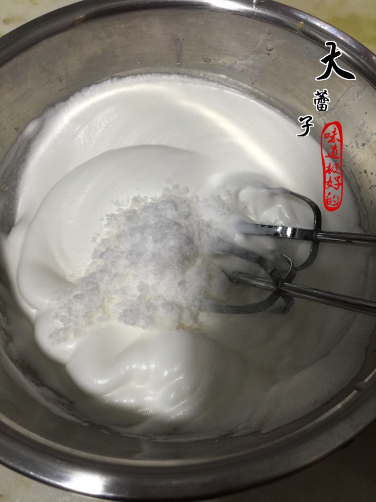新手8寸戚风蛋糕的做法图解9