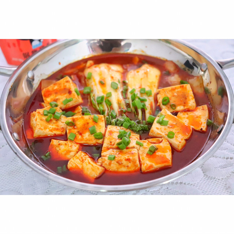 辣白菜炖豆腐的做法