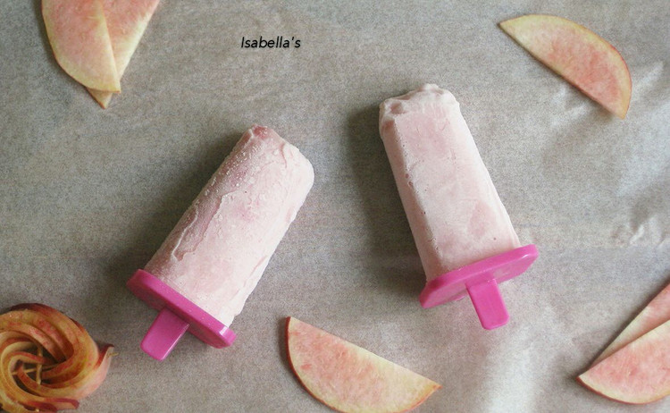 桃子酸奶冰棍的做法
