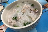 鱿鱼肉糜粥的做法