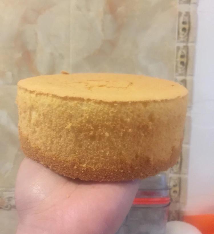 6寸戚风蛋糕的做法