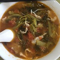 咸菜面汤的做法图解8