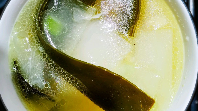 海带冬瓜虾皮汤