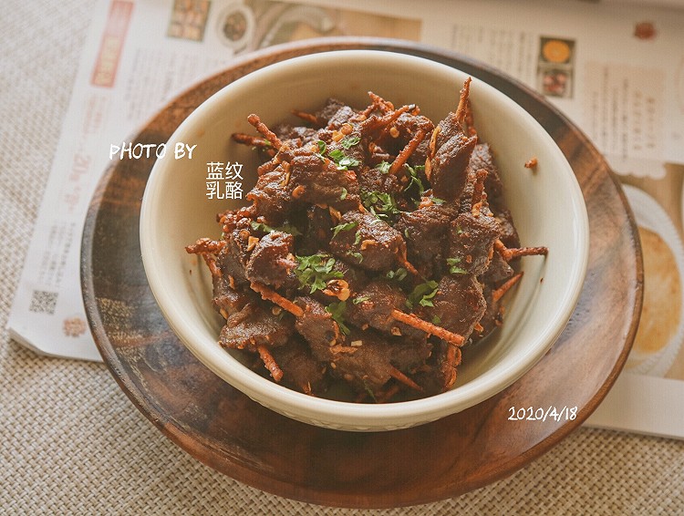 牙签牛肉的做法