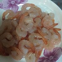 虾仁甜豆鸡蛋肉饺子馅的做法图解2