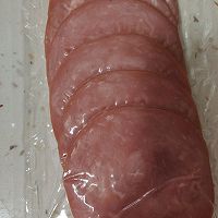 香煎鸡排火腿芝士三明治的做法图解4