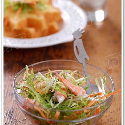 生菜鲜虾沙拉