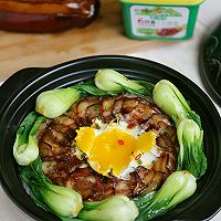 腊肉煲仔饭#春天就酱吃#的做法图解12