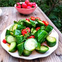 #太太乐鲜鸡汁芝麻香油#凉拌黄瓜的做法图解3