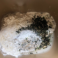 低油低糖｜芝麻海苔贝果的做法图解1