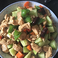 瘦身餐之蔬菜炒鸡脯肉的做法图解7