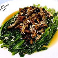 豆豉鲮鱼油麦菜的做法图解14