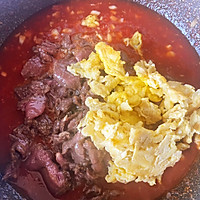 番茄牛肉滑蛋拌饭的做法图解4
