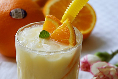 椰香鲜橙汁