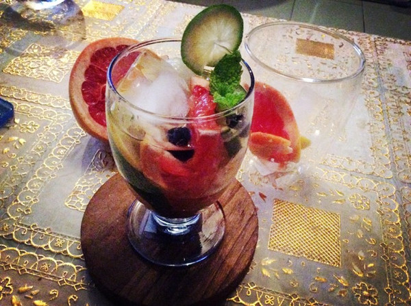 花样果水（西柚饮品）