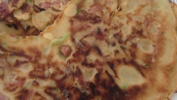 火腿鸡蛋饼