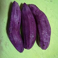紫薯饼的做法图解1