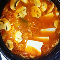 逼格满满的泡菜豆腐锅的做法图解6