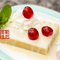 【曼步厨房】Tres Leches Cake 三奶蛋糕的做法图解11