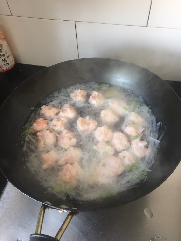 虾丸汤的做法图解6