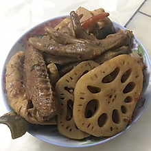 卤鸭脚鸭翅